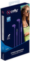 In-Ear Stereo Oordopjes UP600, Paars - Kunststof - Celly