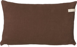 In The Mood Collection Bering Sierkussen - L55 x B35 cm - Donkerbruin