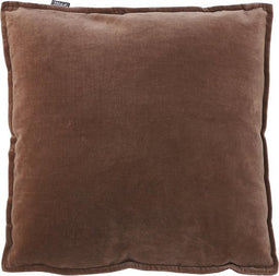 In The Mood Collection Charme Sierkussen - L50 x B50 cm - Bruin