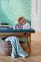 In The Mood Collection Famke Fleece Plaid - L180 x B130 cm - Mintgroen
