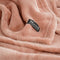 In The Mood Collection Famke Fleece Plaid - L180 x B130 cm - Perzik