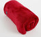 In The Mood Collection Famke Fleece Plaid - L180 x B130 cm - Rood