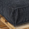 In The Mood Collection Ibiza Palletkussens - L120 x B80/40 x H12 cm - Donkerblauw