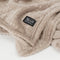 In The Mood Collection Joanne Fleece Plaid - L180 x B130 cm - Polyester - Beige