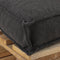 In The Mood Collection Mick Palletkussens - L120 x B80/40 x H12 cm - Donkergrijs