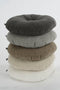 In The Mood Collection Nadine Sierkussen - Ø40 cm - Gerecycled Polyester - Grijs