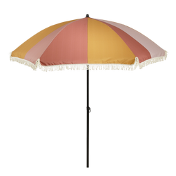 In The Mood Collection Parasol Striped - H238 x Ø220 cm - Orange