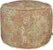 In The Mood Collection Poef - H37 x Ø55 cm - Jute - Multikleur