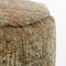 In The Mood Collection Poef - H37 x Ø55 cm - Jute - Multikleur
