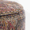 In The Mood Collection Poef - H37 x Ø55 cm - Jute - Multikleur