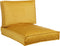 In The Mood Collection Royal Palletkussens - L60 x B80/40 x H12 cm - Velvet - Geel