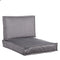 In The Mood Collection Royal Palletkussens - L60 x B80/40 x H12 cm - Velvet - Grijs