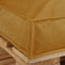 In The Mood Collection Royal Palletkussens - L60 x B80/40 x H12 cm - Velvet - Geel