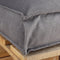 In The Mood Collection Royal Palletkussens - L60 x B80/40 x H12 cm - Velvet - Grijs