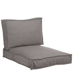 In The Mood Collection Salvador Stoelkussens - L60 x B80/40 x H12 cm - Taupe