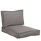 In The Mood Collection Salvador Stoelkussens - L60 x B80/40 x H12 cm - Taupe