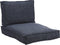 In the Mood Ibiza Stoelkussen - 60x80 / 60x40 cm - Tweedelig - Polyester - Donkerblauw
