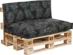 In The Mood Palletkussenset Tropical Groen