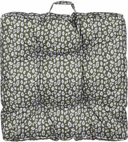 In the Mood Panthera Tuinkussens - 45x45x7 cm - Polyester - Groen