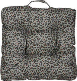 In the Mood Panthera Tuinkussens - 45x45x7 cm - Polyester - Lichtgrijs