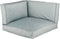 In the Mood Royal Hoek Palletkussens - 80 x 80 x 52 cm - Driedelig - Lichtgroen