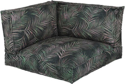 In the Mood Tropical Hoek Palletkussens - 80 x 80 x 52 cm - Driedelig - Groen