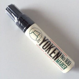 Klika - Stift Yoken Giant 100 zwart beitelpunt - 30 stuks