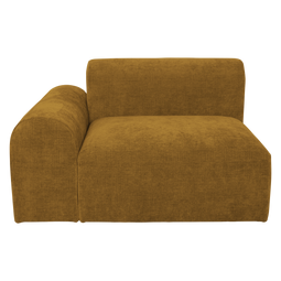 Urban Nature Culture Tao - Modular seater - Hoogwaardige polyester - Oker 120 * 100 * 74 cm