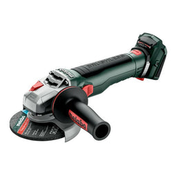 Metabo Haakse accu-slijper WB 18 LT BL 11-125 Quick (613054850) met rem, snelspanmoer, draaibare accu-pack; doos
