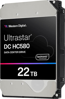 WD Ultrastar DC HC580 - HDD 3.5" - 22TB 7200 RPM SATA 512MB Cache (1x)