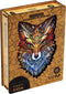 UNIDRAGON Houten Puzzel Voor Volwassenen Dier - Vurige Vos - 197 stukjes - Medium 22x32 cm