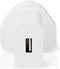 Nedis Oplader - 12 W - Snellaad functie - 1x 2.4 A - Outputs: 1 - USB-A - Single Voltage Output