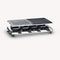 Severin RG 2373 - Raclettegrill - Natuurlijke grillsteen - Zilver