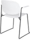 ANLI STYLE ARMCHAIR STACKS WHITE