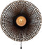 GOOD&MOJO Wandlamp Kalimantan - Bamboe/Zwart - Ø87cm - Binnen Modern