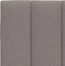 vidaXL - Hoofdbordkussen - 140 - cm - stof - taupe