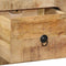vidaXL - Tv-wandmeubel - 100x32x25 - cm - massief - hout - ruw - mangohout