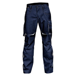 Kubler 24245353 - Broek Pulse - Cordura 65% polyester 35% katoen - Donkerblauw/antraciet