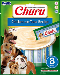 Inaba Churu Hondensnack Chicken & Tuna 8 x 20 gr