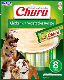 Inaba Churu Hondensnack Chicken & Vegetables 8 x 20 gr
