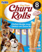 Inaba Churu Hondensnacks Rolls Chicken & Cheese Wraps 8 x 20 gr