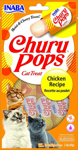 Inaba Churu Pops - Kattensnack - Kip 15 g 4 stuks