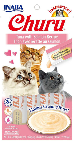 Inaba - Churu Tuna Salmon Kattensnack.