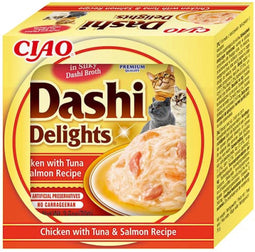 Inaba Dashi Delights Chicken With Tuna & Salmon Recipe