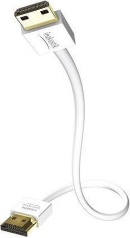 Inakustik 004246830 HDMI kabel 3 m HDMI Type A (Standaard) Wit