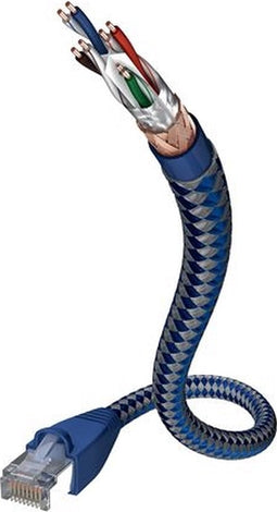 Inakustik 00480302 netwerkkabel Blauw, Zilver 2 m Cat6 SF/UTP (S-FTP)