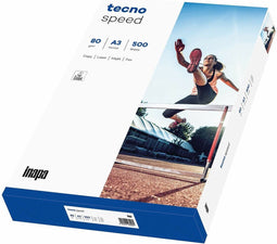 inapa-tecno tecno speed, Universeel, A3 (297x420 mm), 500 vel, 80 g/m², Wit, EU Ecolabel