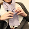 Inatura DeScarf Warmtesjaal - Lijnzaad- Opwarmbaar - Lila - 95 cm Lang