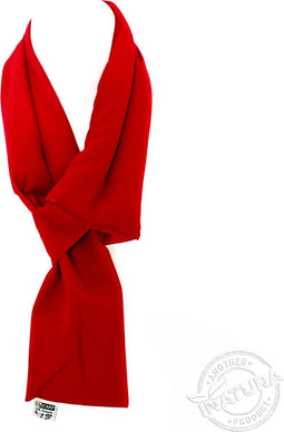 Inatura DeScarf Warmtesjaal - Lijnzaad - Opwarmbaar - Rood - 95 cm Lang