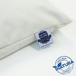 Inatura Eco-Star Hoofdkussen - Fris zomerkussen - Gevuld met Boekweitkaf - 50 x 60 cm